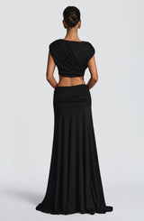 Paige Maxi Skirt - Black Skirt Babyboo Fashion Premium Exclusive Design