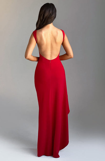 Pandora Maxi Dress - Red Dress Babyboo Fashion Premium Exclusive Design