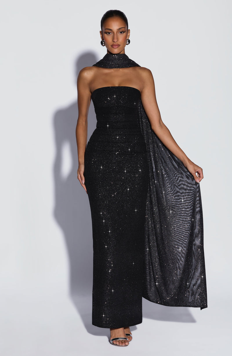 glitter dress maxi Pandra Maxi Dress