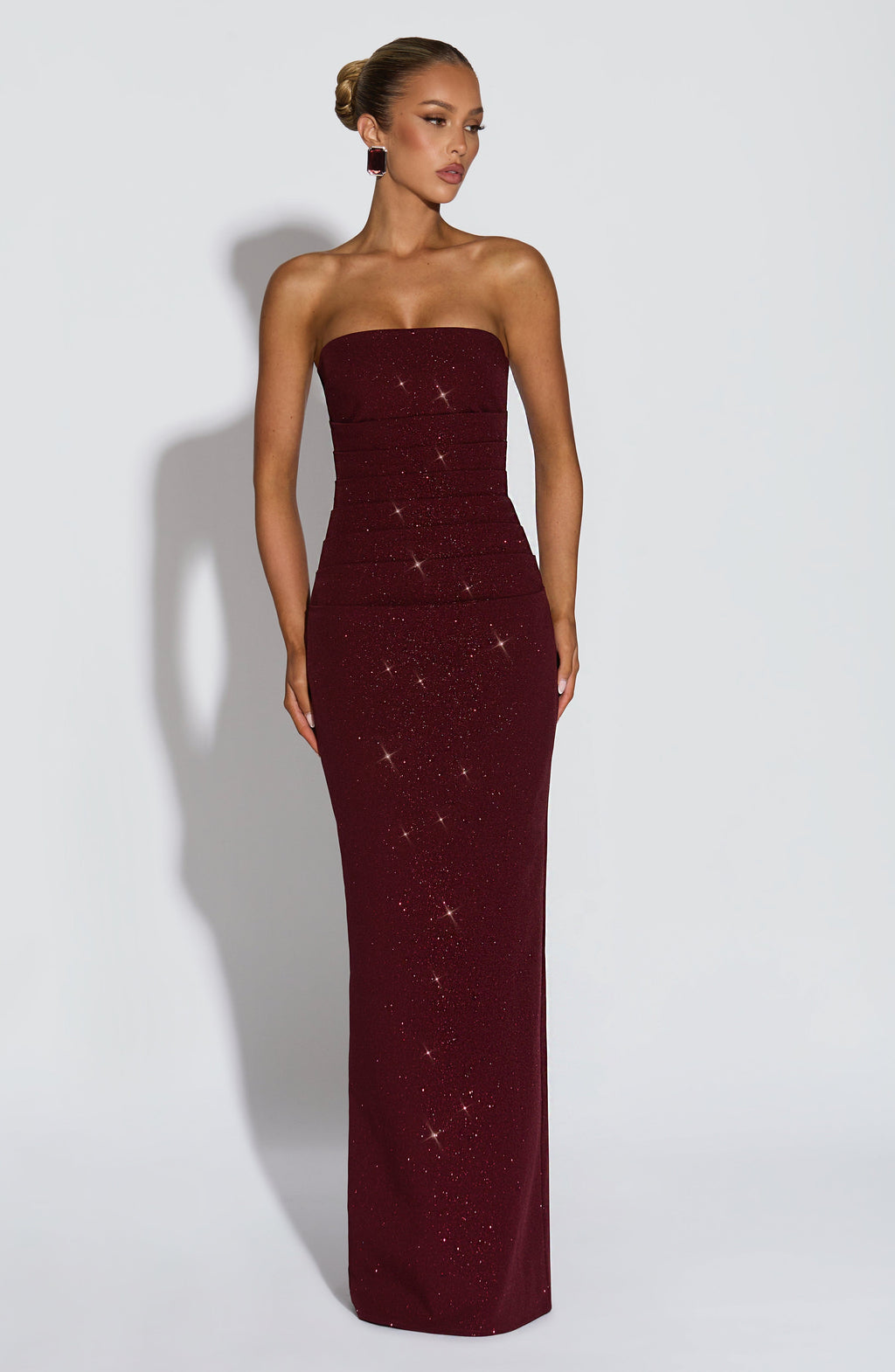 Red Maxi Dress - Pandra Maxi Dress