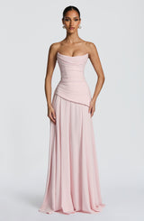 Patricia Maxi Dress - Blush Dress Babyboo Fashion Premium Exclusive Design