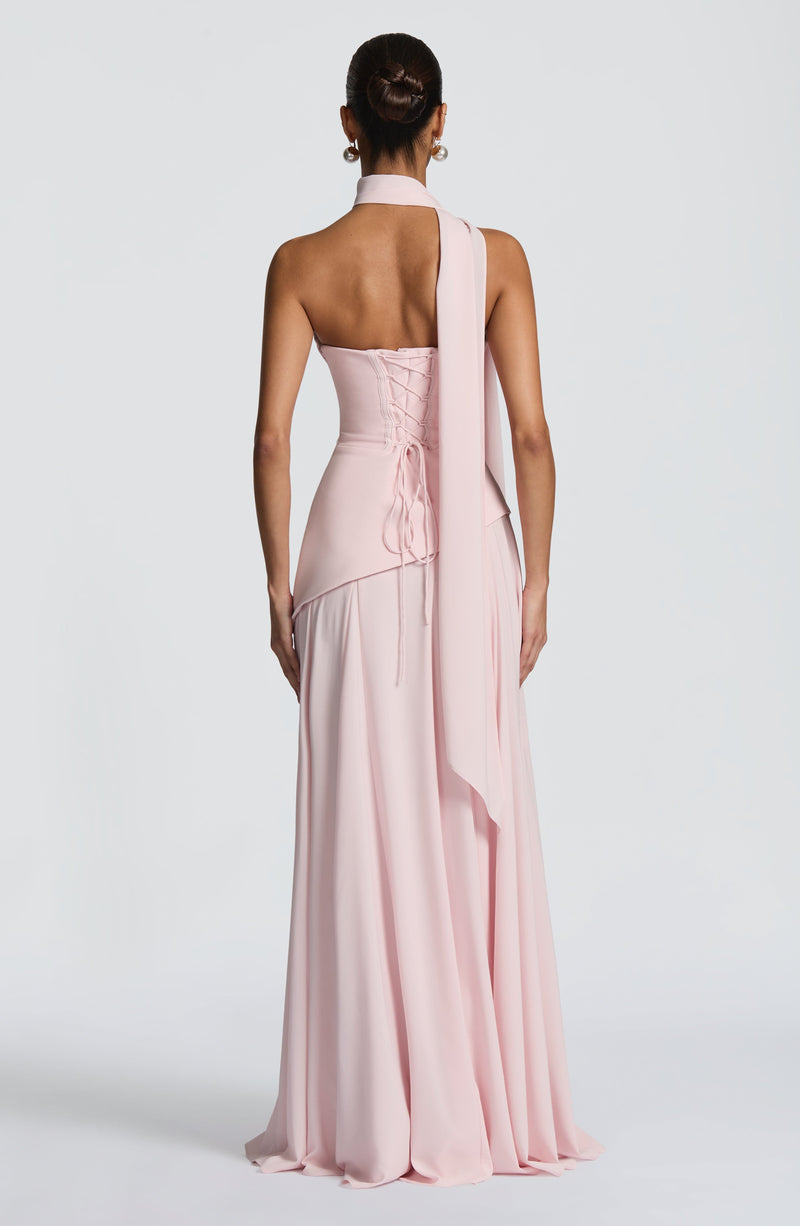 Patricia Maxi Dress - Blush Dress Babyboo Fashion Premium Exclusive Design