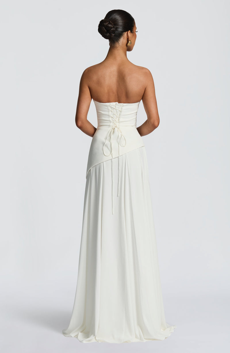 White Maxi Dress - Patricia Maxi Dress - Ivory White Maxi Dress - Patricia Maxi Dress - Ivory