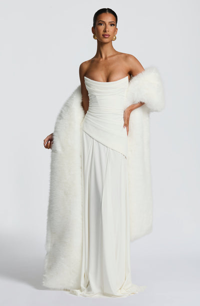 White Maxi Dress - Patricia Maxi Dress - Ivory White Maxi Dress - Patricia Maxi Dress - Ivory