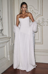 Patricia Maxi Dress - Ivory Dress Babyboo Fashion Premium Exclusive Design