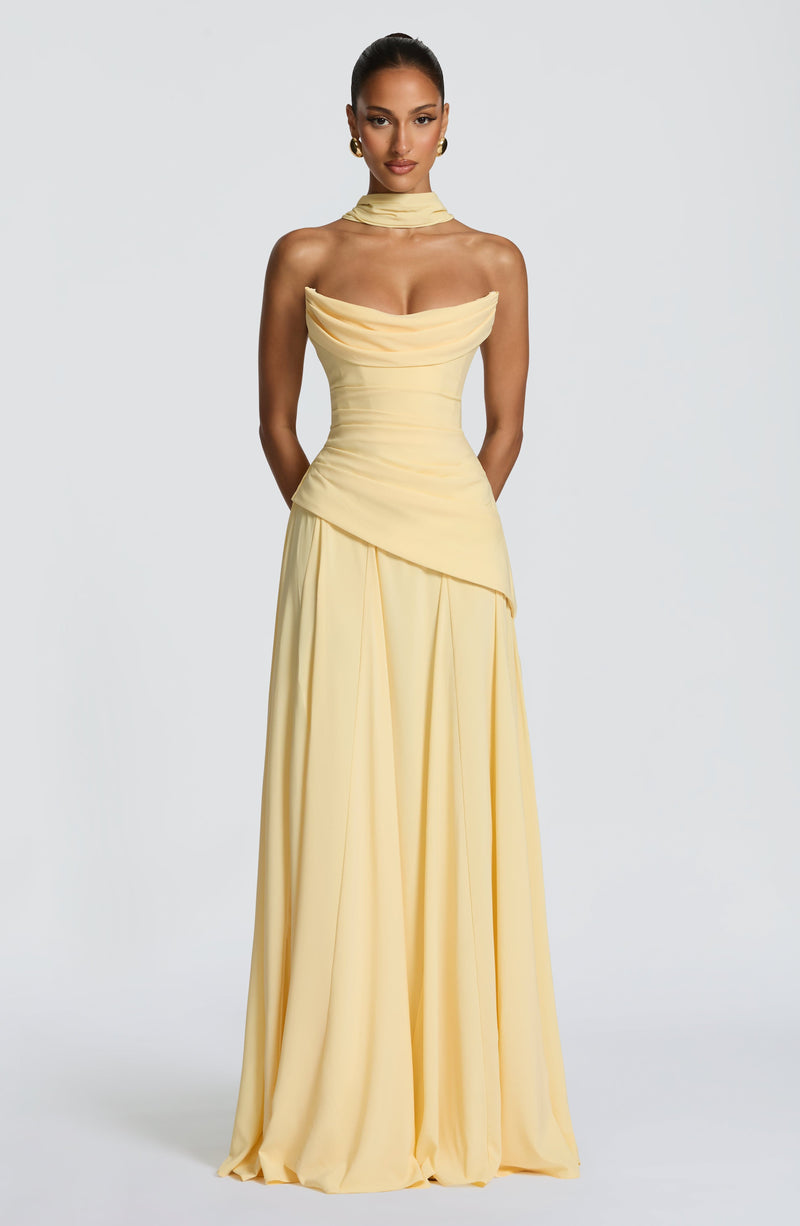 Yellow Maxi Dress - Patricia Maxi Dress