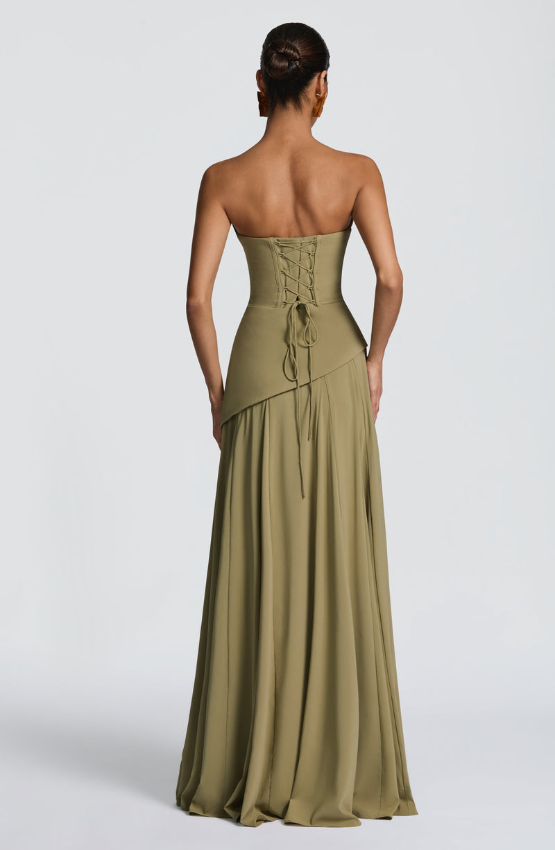 Buy Green Maxi Dress - Patricia Maxi Dress - Sage | Babyboo Fashion Buy Green Maxi Dress - Patricia Maxi Dress - Sage | Babyboo Fashion