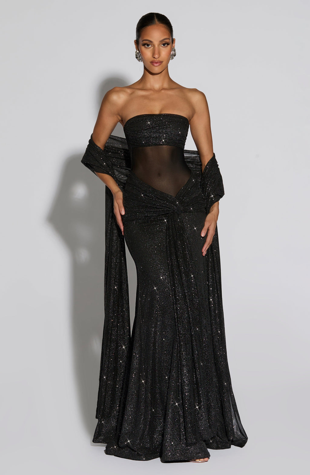 Black Maxi Dress - Paula Maxi Dress