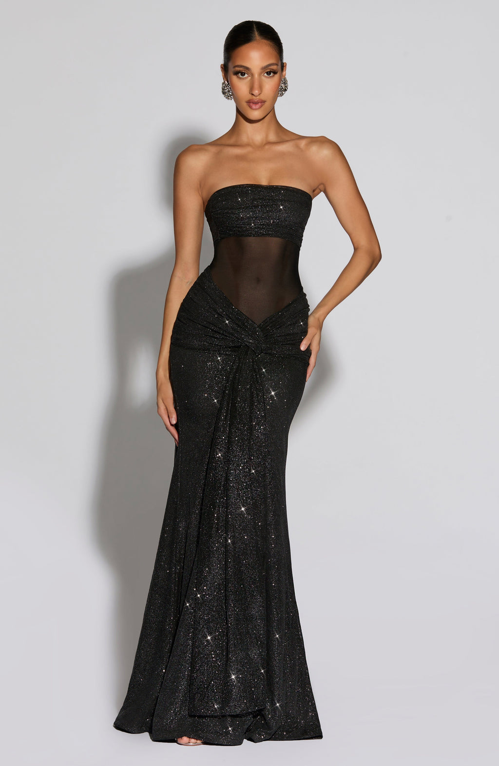Black Maxi Dress - Paula Maxi Dress