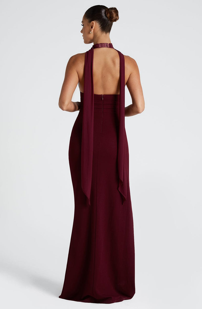 paulina maxi dress Paulina Dress Navy Georgette / M