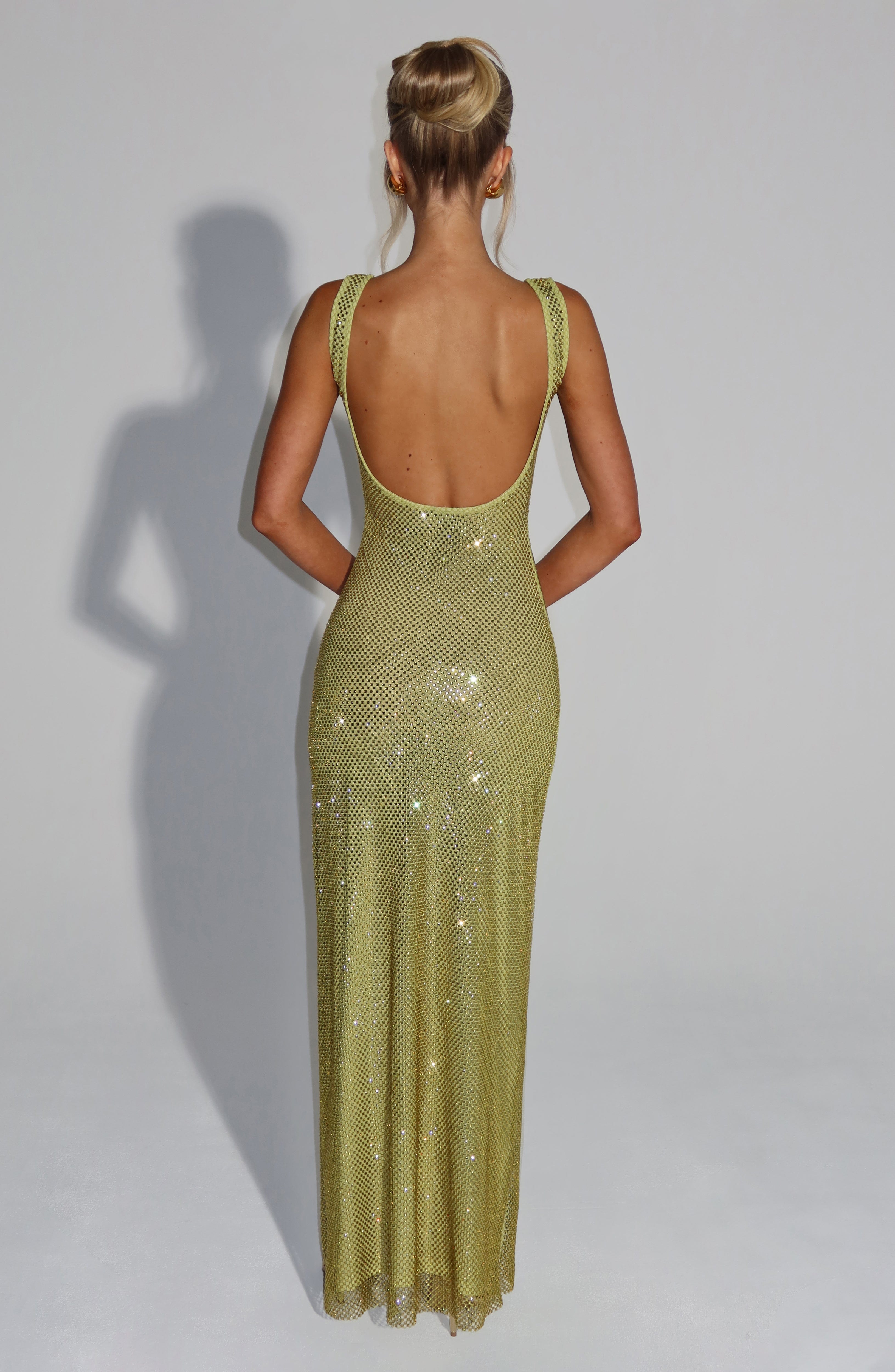 Dusty Olive Plus Maxi Dress