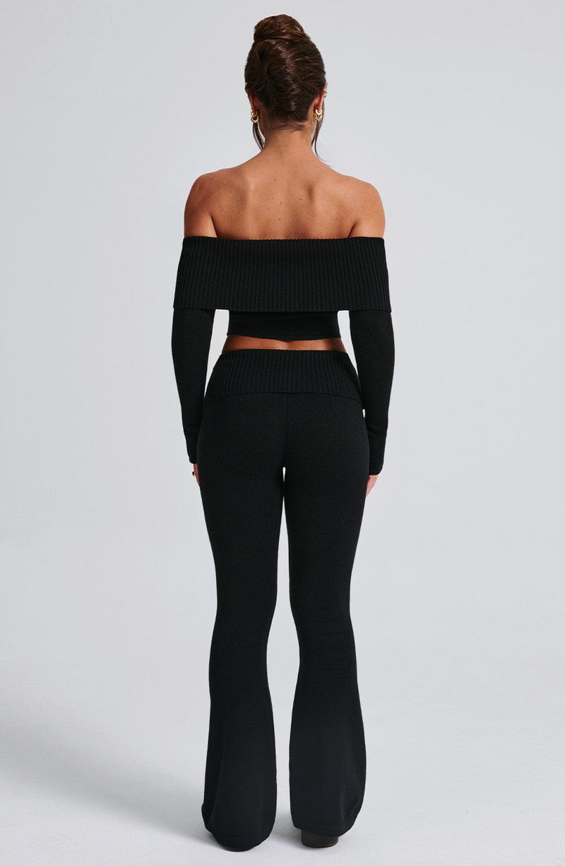 Portia Knit Pants - Black Pants Babyboo Fashion Premium Exclusive Design