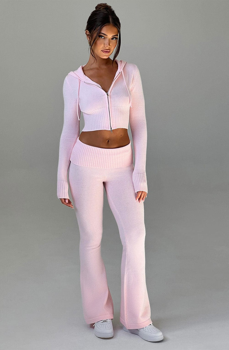 Portia Knit Pants - Pink Pants Babyboo Fashion Premium Exclusive Design