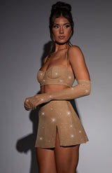 Posie Top - Gold Sparkle Tops Babyboo Fashion Premium Exclusive Design