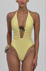 Joni Swimsuit - Lemon
