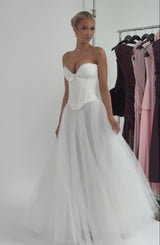 Ethel Maxi Skirt - Ivory