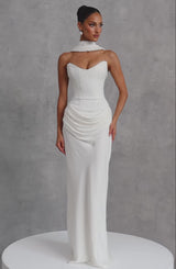 Tindra Maxi Dress - Ivory