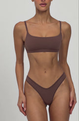 SoftForm Thong - Chocolate