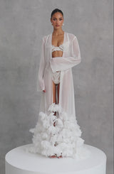 Anwen Dressing Gown - Ivory