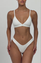 SoftForm Triangle Bralette - Ivory