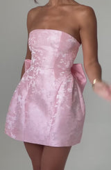 Elenora Mini Dress - Blush