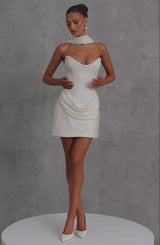 Tindra Mini Dress - Ivory