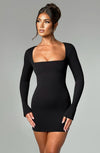 Priya Mini Dress - Black Dress Babyboo Fashion Premium Exclusive Design