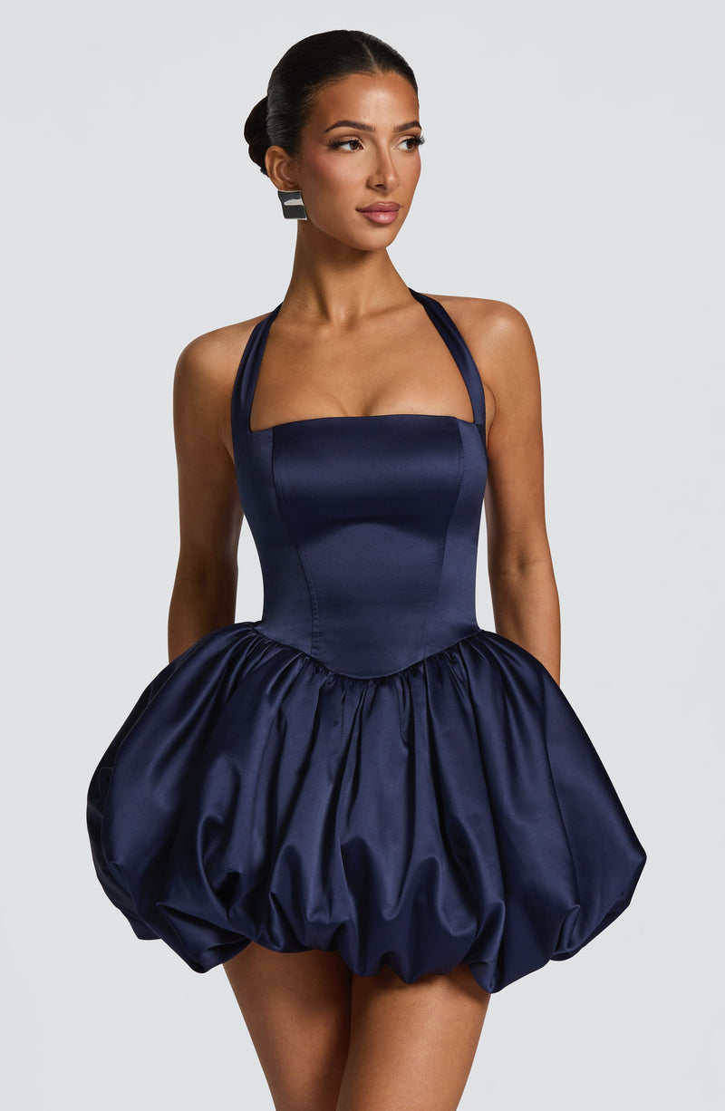 Babyboo Prudence Mini Dress in Navy Size XL