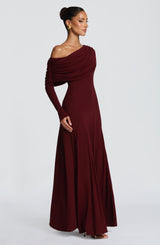 Rafaela Maxi Dress - Cherry Lacquer Dress Babyboo Fashion Premium Exclusive Design