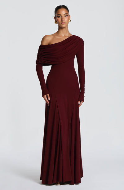 Rafaela Maxi Dress - Cherry Lacquer Rafaela Maxi Dress - Cherry Lacquer