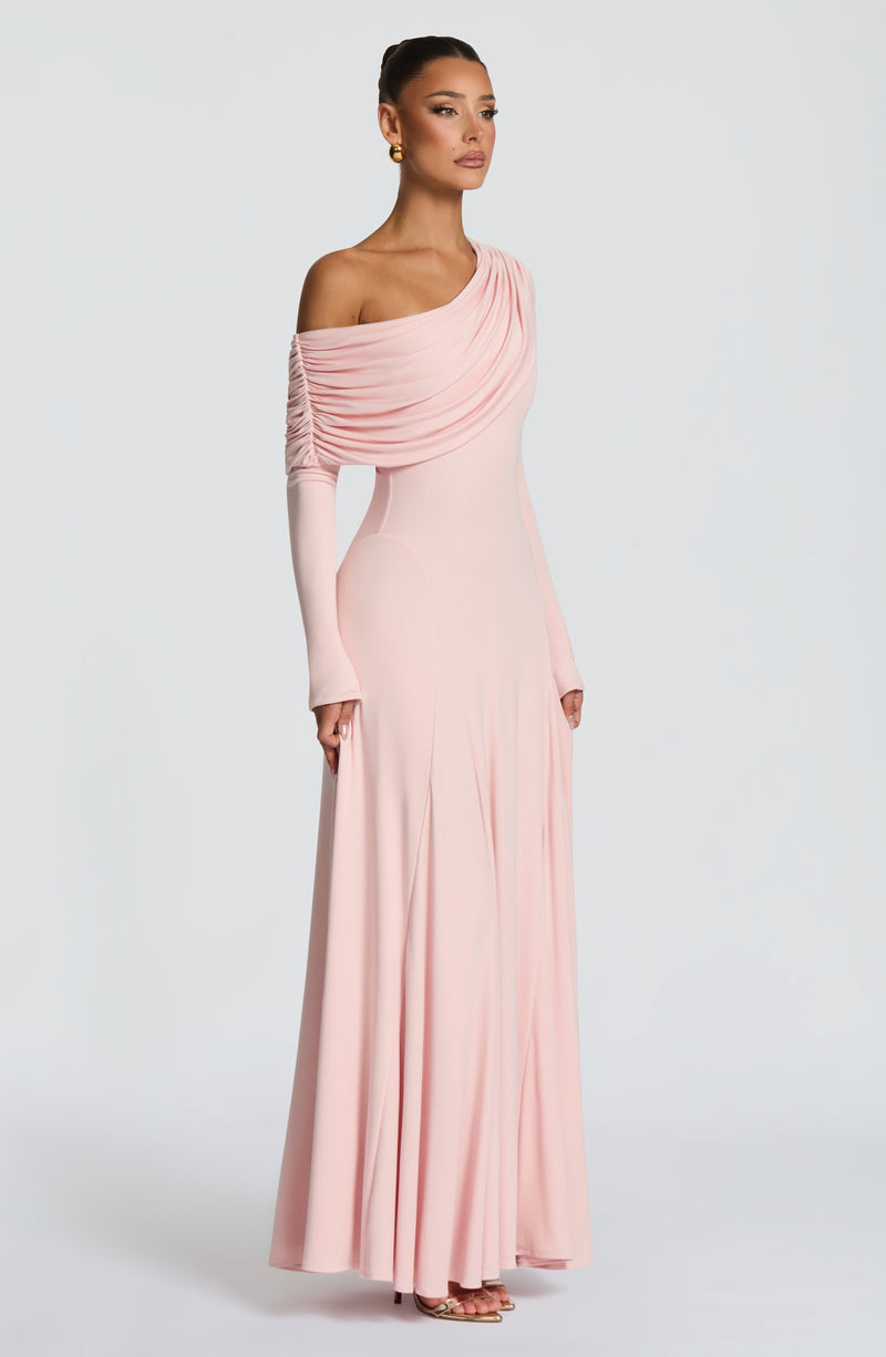 Blush Maxi Dress - Rafaela Maxi Dress - Babyboo Fashion