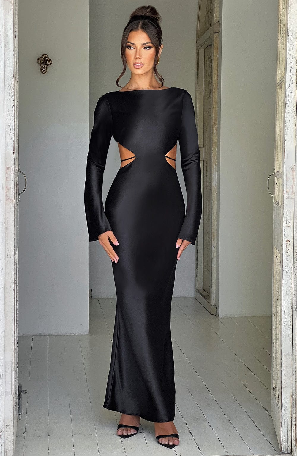 Rafi Maxi Dress - Black – BABYBOO