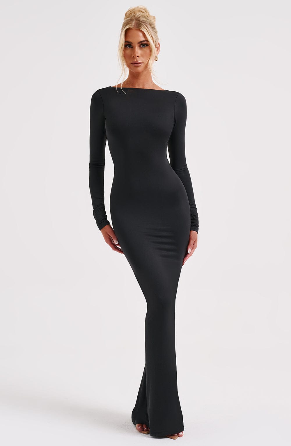 Rameesha Maxi Dress - Black – BABYBOO