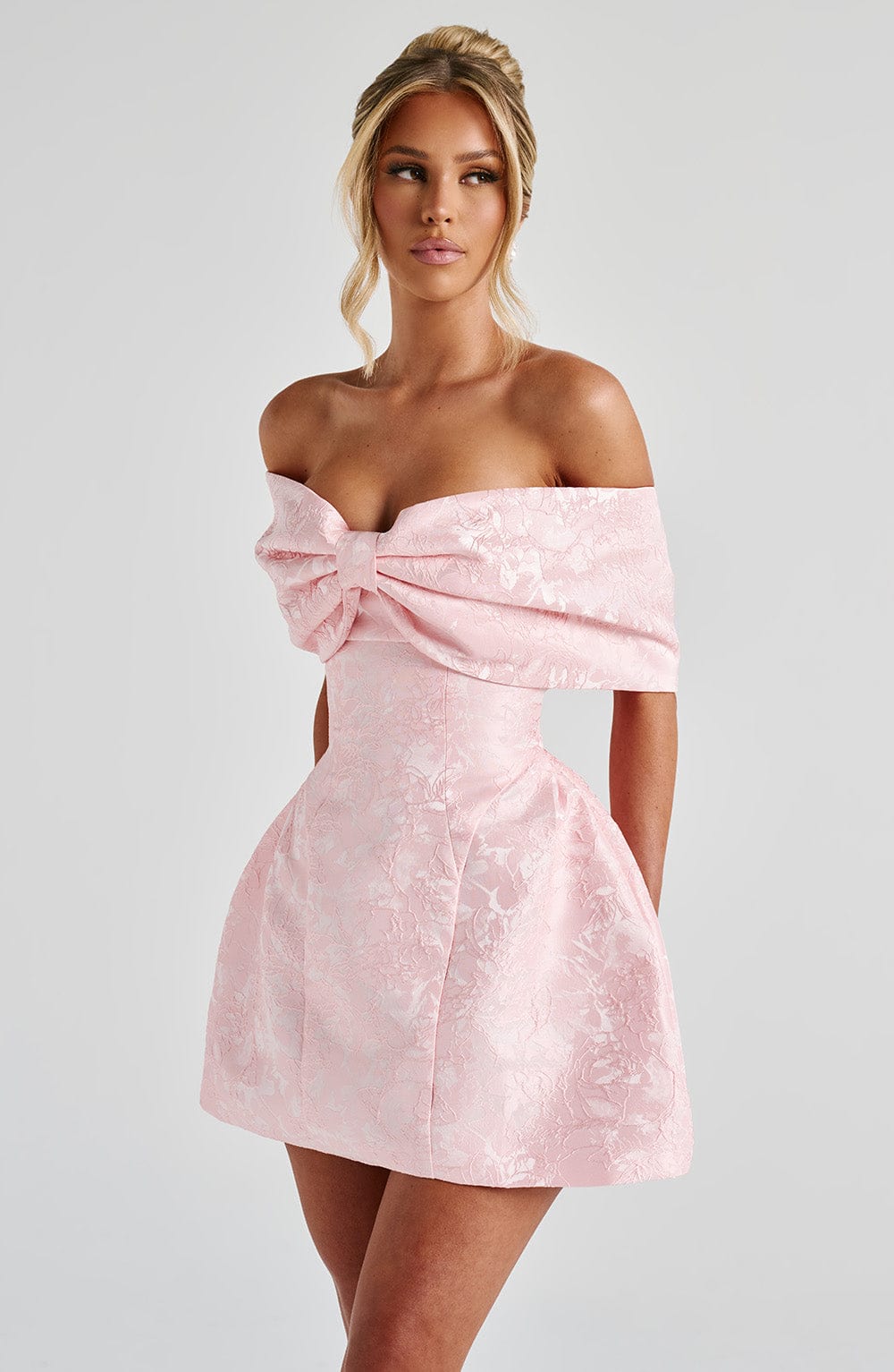 Raquel Mini Dress - Blush main image 1