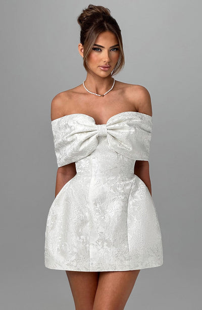 Raquel Mini Dress - Ivory Raquel Mini Dress - Ivory