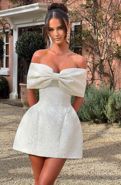 Raquel Mini Dress - Ivory Raquel Mini Dress - Ivory