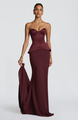 Ravenna Corset - Cherry Lacquer Tops Babyboo Fashion Premium Exclusive Design