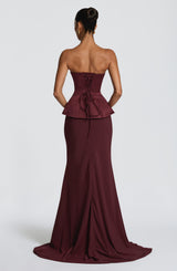 Ravenna Corset - Cherry Lacquer Tops Babyboo Fashion Premium Exclusive Design