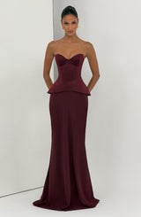 Ravenna Corset - Cherry Lacquer Tops Babyboo Fashion Premium Exclusive Design