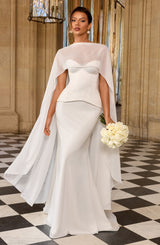 Ravenna Corset - Ivory Tops Babyboo Fashion Premium Exclusive Design