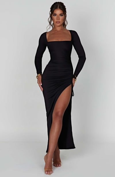Raye Maxi Dress - Black Dress Babyboo Fashion Premium Exclusive Design