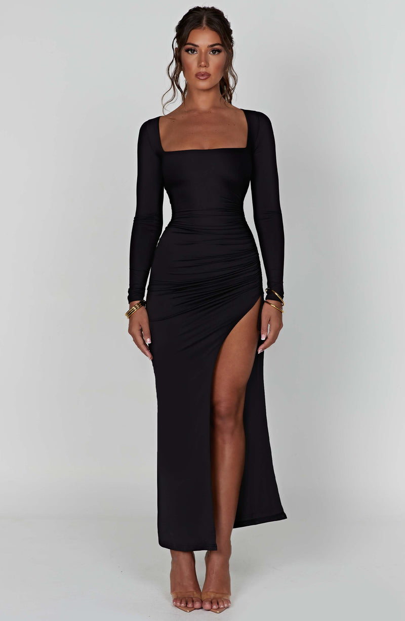 Raye Maxi Dress - Black Dress Babyboo Fashion Premium Exclusive Design