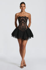 Reagan Skort - Black Skort Babyboo Fashion Premium Exclusive Design