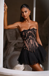 Reagan Skort - Black Skort Babyboo Fashion Premium Exclusive Design