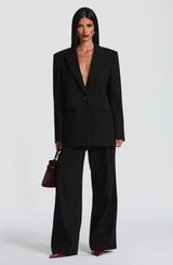 Reece Blazer - Black Jacket Babyboo Fashion Premium Exclusive Design