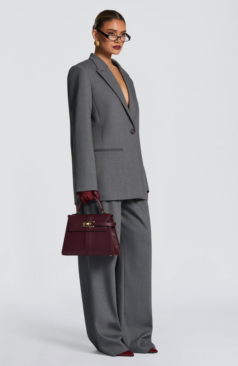 Reece Blazer - Grey Marl Jacket Babyboo Fashion Premium Exclusive Design