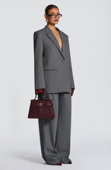 Reece Blazer - Grey Marl Jacket Babyboo Fashion Premium Exclusive Design