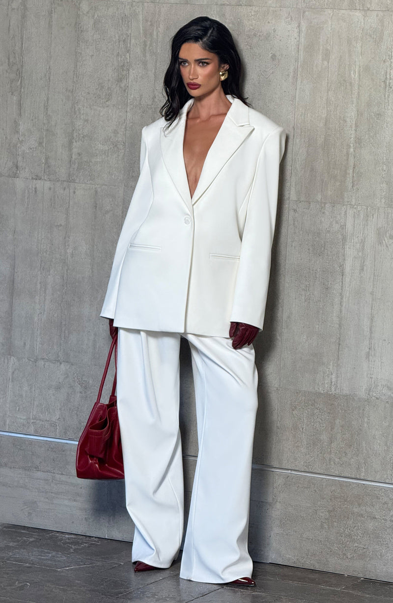 Reece Blazer - Ivory Jacket Babyboo Fashion Premium Exclusive Design