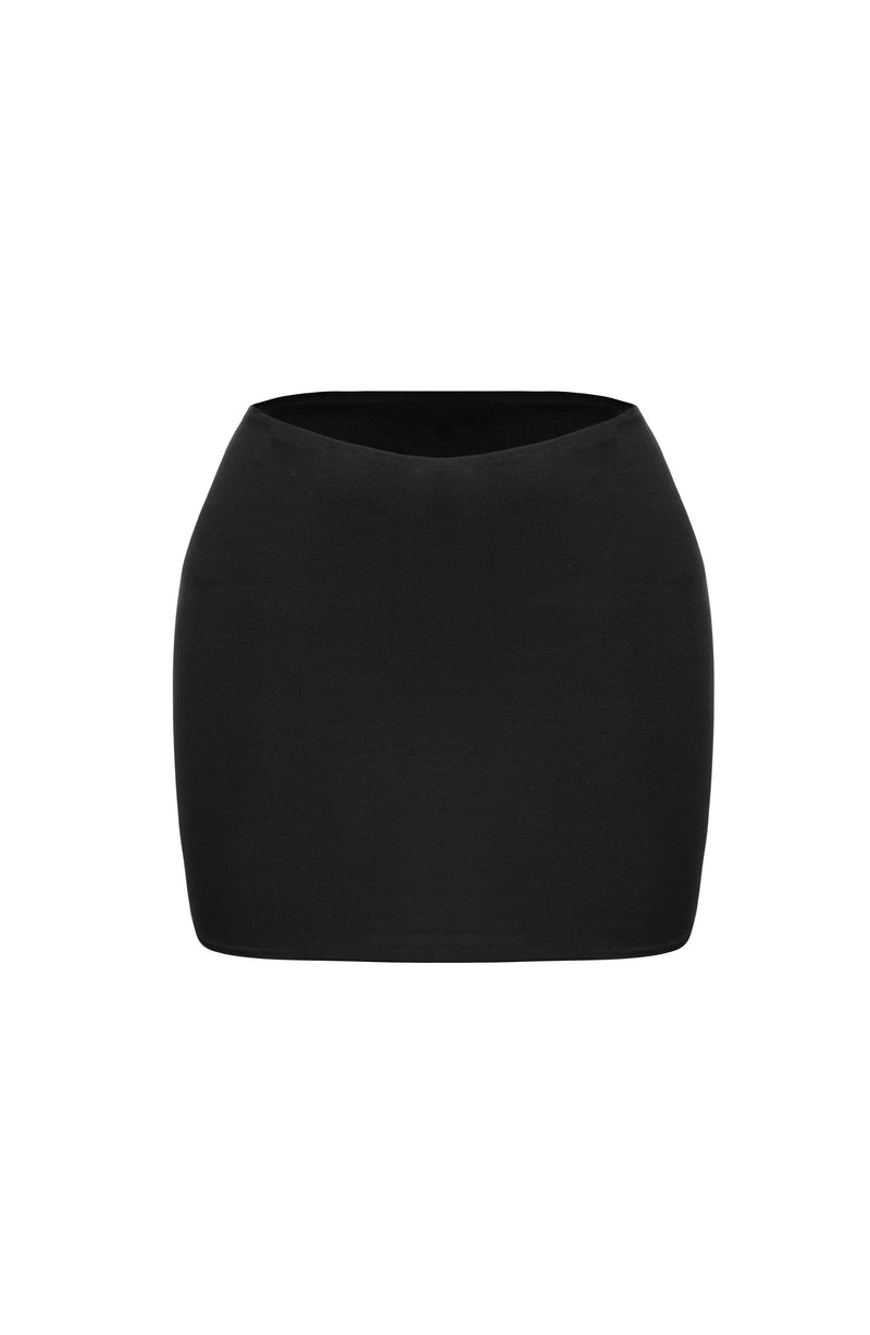 Rein Mini Skirt - Black Skirt Babyboo Fashion Premium Exclusive Design