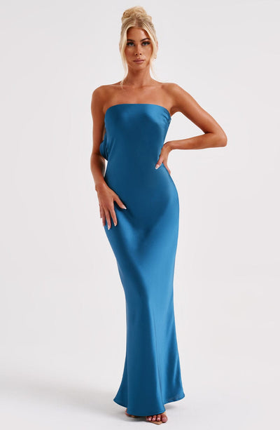 Rheanna Maxi Dress - Teal Dress Babyboo Fashion Premium Exclusive Design